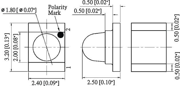 3224凸頭紅外線發光二極管_3224IR發光二極管_IR3224發射管