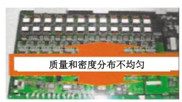 发光二极管布局不合理对可制性的影响