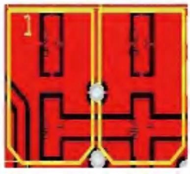 发光二极管布局不合理对可制性的影响